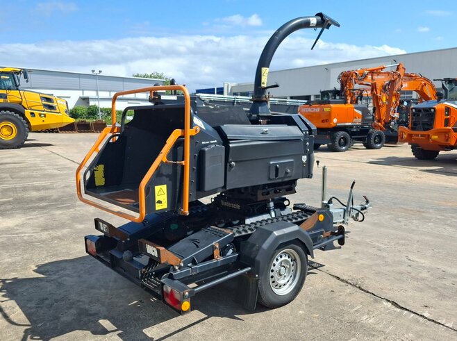 GreenMech Quadtrak Häcksler 160D