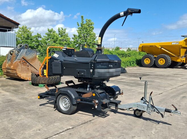 GreenMech Quadtrak Häcksler 160D