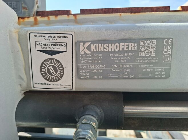 Kinshofer, Palettengabel