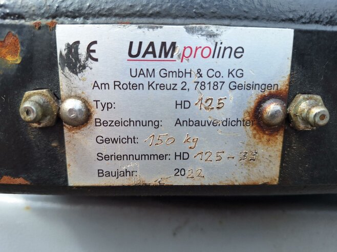 UAM Anbauverdichter HD125