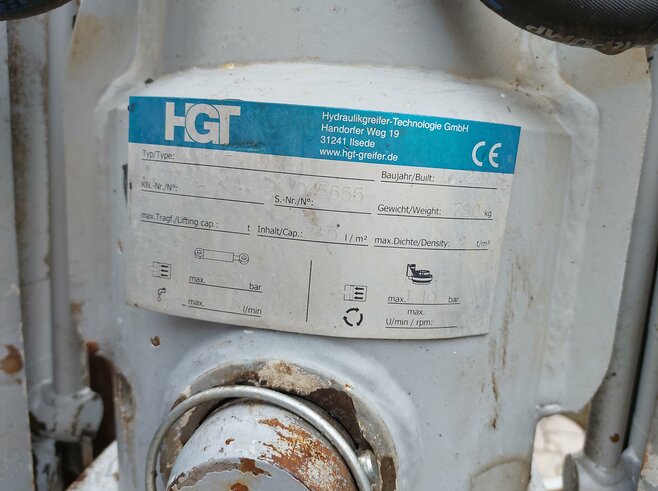 HGT Zweischalen Tiefbaugreifer DCS4