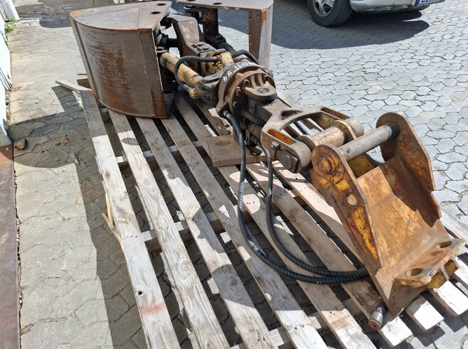 Atlas Zweischalen-Tiefbaugreifer E32