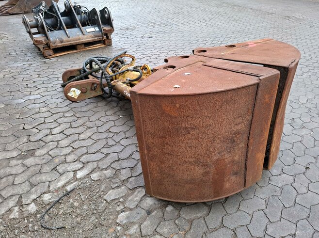 HGT Zweischalen-Tiefbaugreifer DCS4-800mm