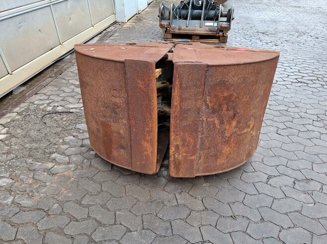 HGT Zweischalen-Tiefbaugreifer DCS4-800mm