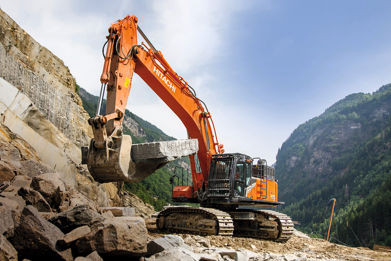 Hitachi  Der Hitachi ZX530-7 Großbagger
