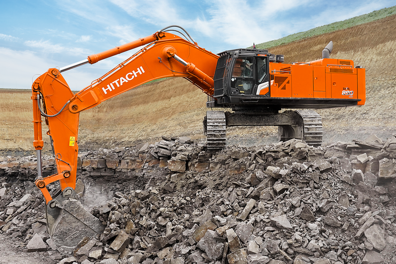Hitachi  Der Hitachi ZX890-7 Großbagger