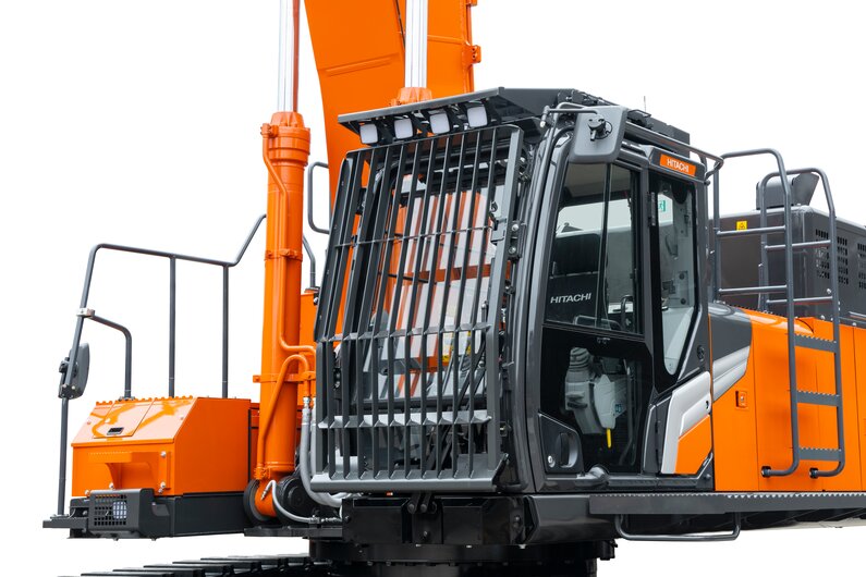 Der Hitachi ZX530 7 GroBbagger