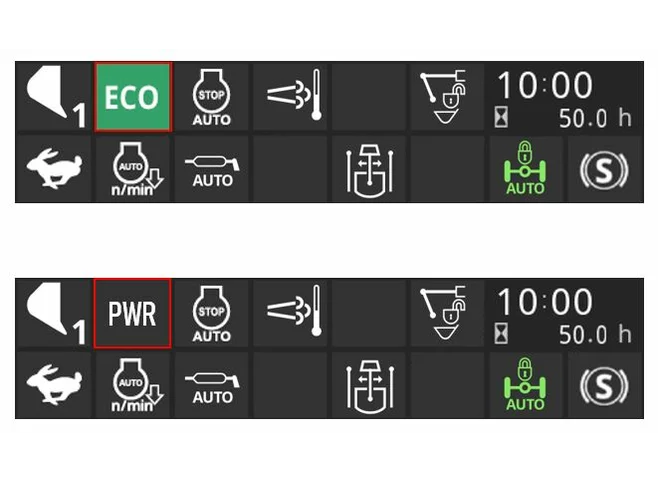 ECO/PWR Modus