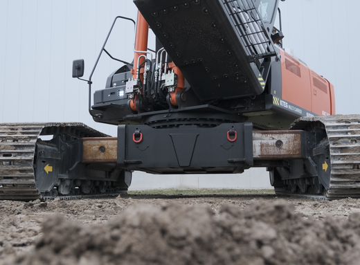 Hydraulisch verstellbarer Unterwagen