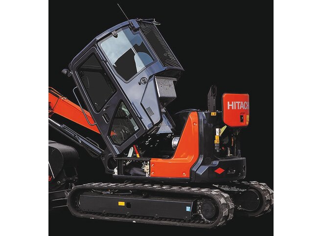 Der Hitachi Zx55u 6 Minibagger