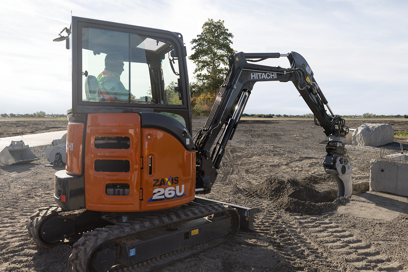 Hitachi  Der Hitachi ZX26U-6 Minibagger