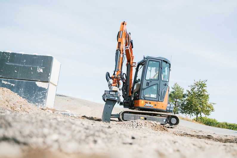 Hitachi  Der Hitachi ZX38U-6 Minibagger