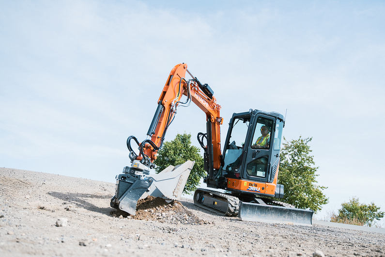 Hitachi  Der Hitachi ZX38U-6 Minibagger