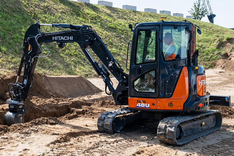 Hitachi  Der Hitachi ZX48U-6 Minibagger