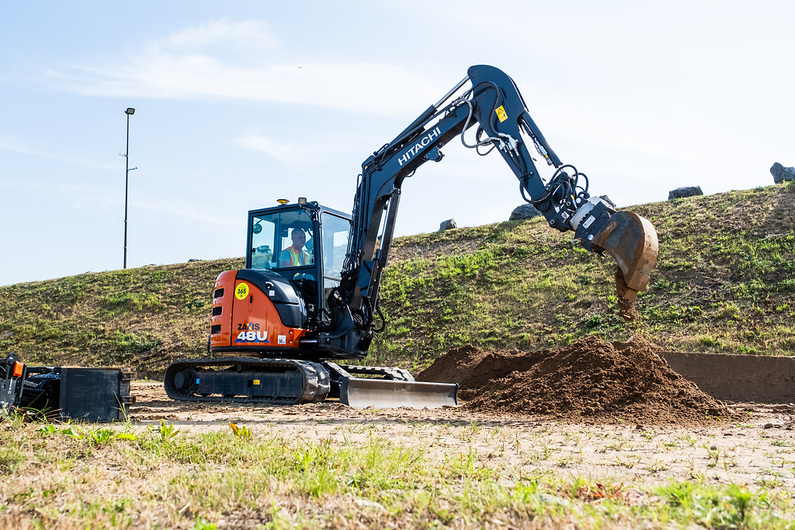 Hitachi  Der Hitachi ZX48U-6 Minibagger