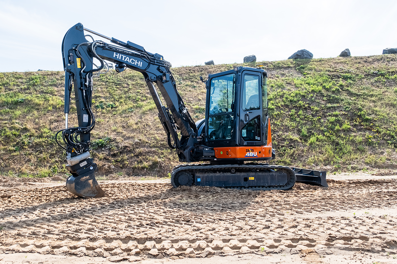 Hitachi  Der Hitachi ZX48U-6 Minibagger