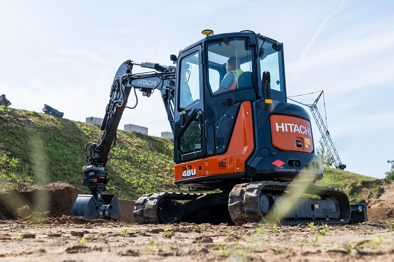 Hitachi  Der Hitachi ZX48U-6 Minibagger