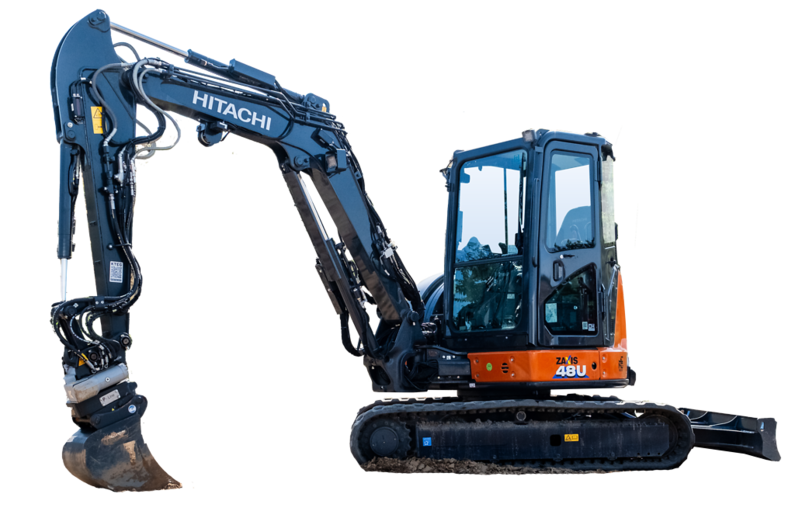 Hitachi  Der Hitachi ZX48U-6 Minibagger