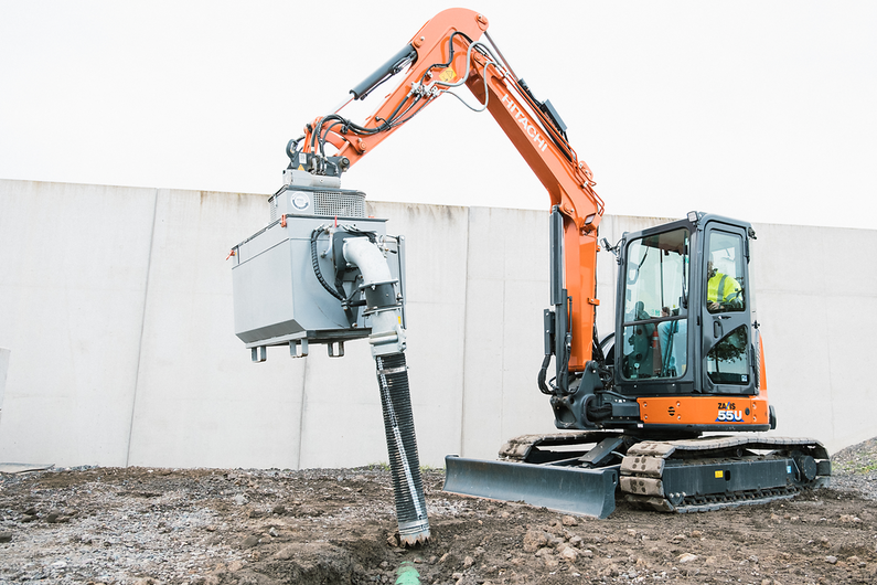 Hitachi  Der Hitachi ZX55U-6 Minibagger