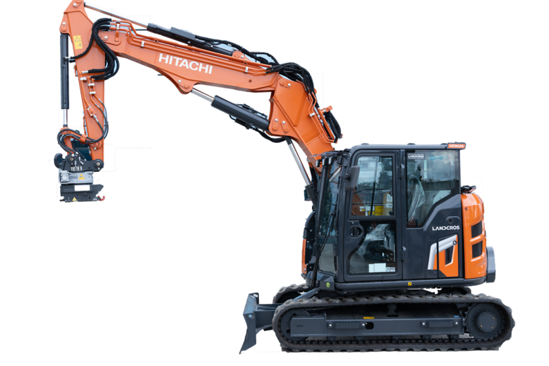 Hitachi  Der Hitachi ZX95US-7 Kompaktbagger