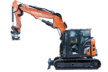 Hitachi  Der Hitachi ZX95US-7 Kompaktbagger