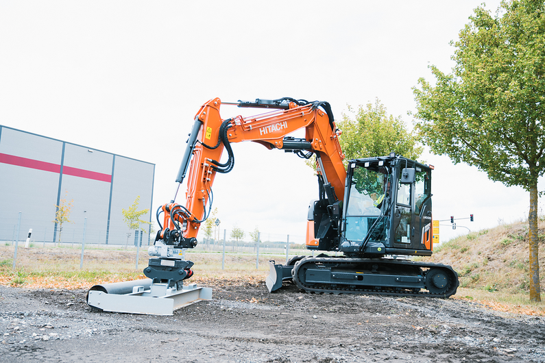 Hitachi  Der Hitachi ZX95US-7 Kompaktbagger