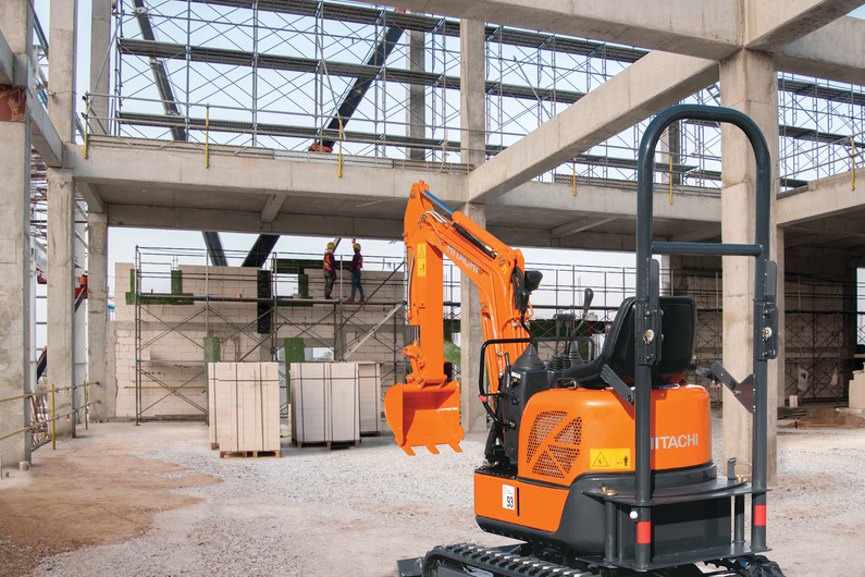 Hitachi  Der Hitachi ZX10U-6 Minibagger