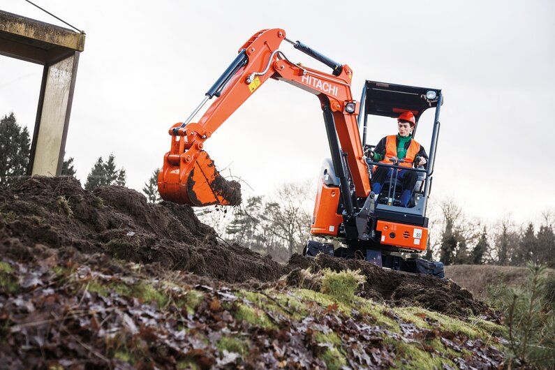 Hitachi  Der Hitachi ZX26U-6 Minibagger