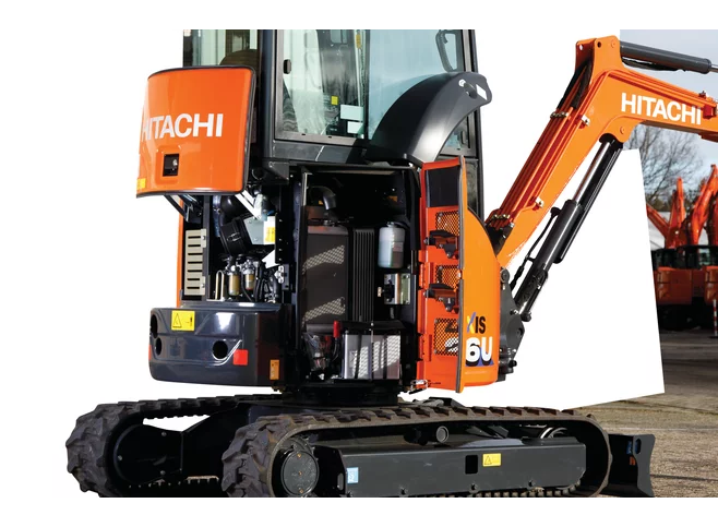 Der Hitachi ZX26U-6 Minibagger