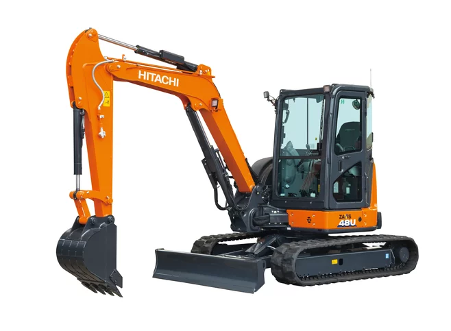 Der Hitachi ZX48U-6 Minibagger
