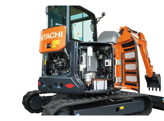 Der Hitachi ZX38U-6 Minibagger