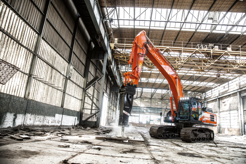 Hitachi  Der Hitachi ZX350-7 Raupenbagger