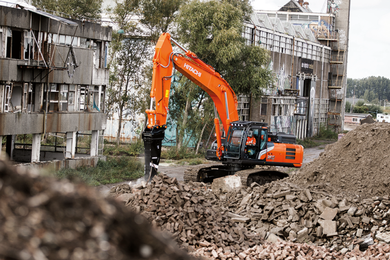 Hitachi  Der Hitachi ZX350-7 Raupenbagger