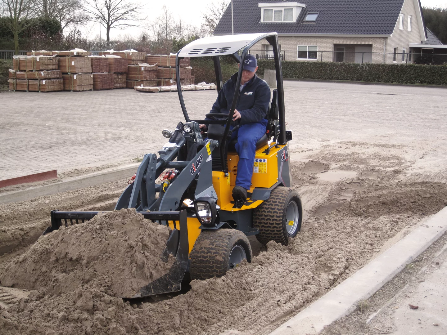 G1200 Lader 5065 Radlader Prospekt GIANT G1100 