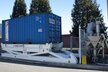 A-Ward Container Entlader