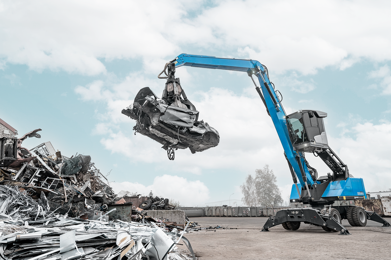Fuchs Der Fuchs MHL335F Umschlagbagger
