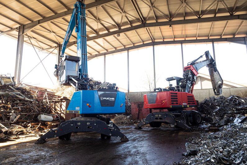 Fuchs Der Fuchs MHL355F Umschlagbagger