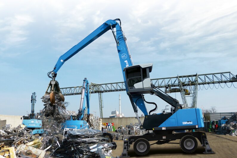 Fuchs Der Fuchs MHL355F Umschlagbagger