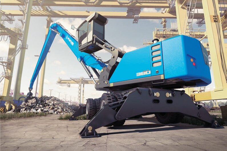 FUCHS Der Fuchs MHL380F Umschlagbagger