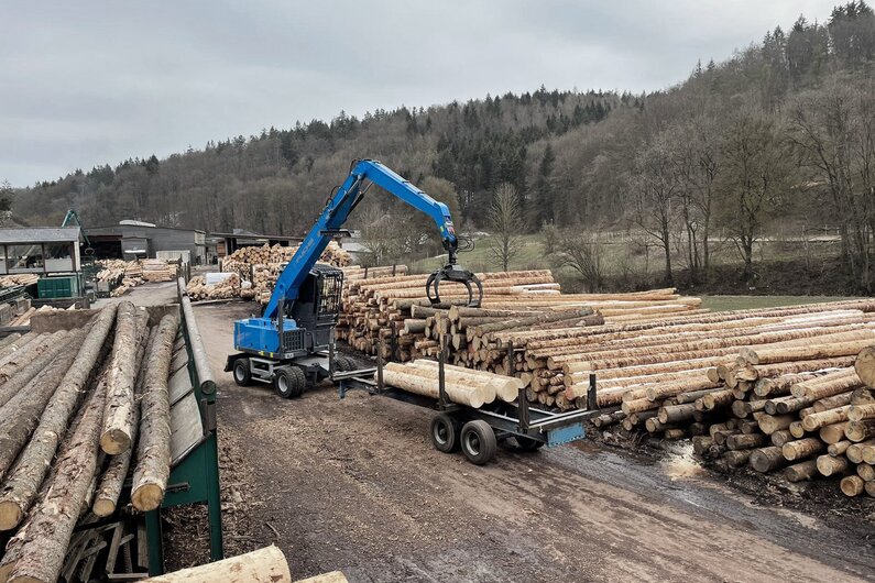 TEREX GLOBAL BAD SCH MHL434F - Die Holzumschlagmaschine