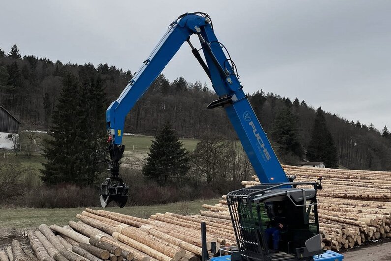 Fuchs MHL434F - Die Holzumschlagmaschine