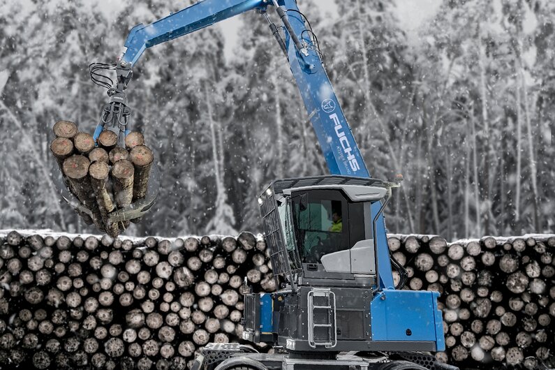 Fuchs MHL434F - Die Holzumschlagmaschine