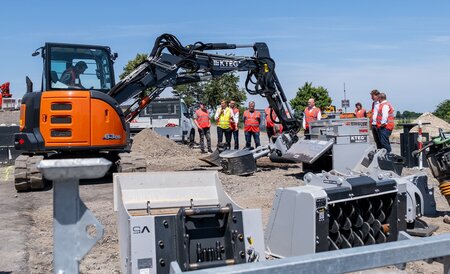 KTEG P-Line Live-Demo für Firma Streicher
