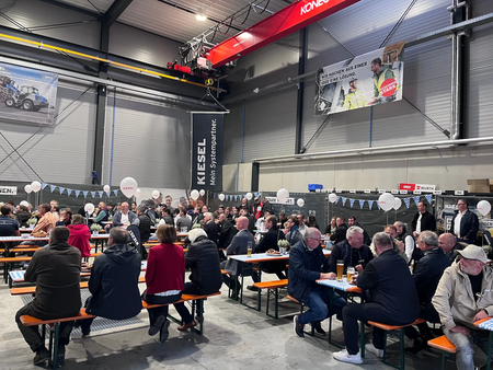 Einweihungsfest in der Werkstatt